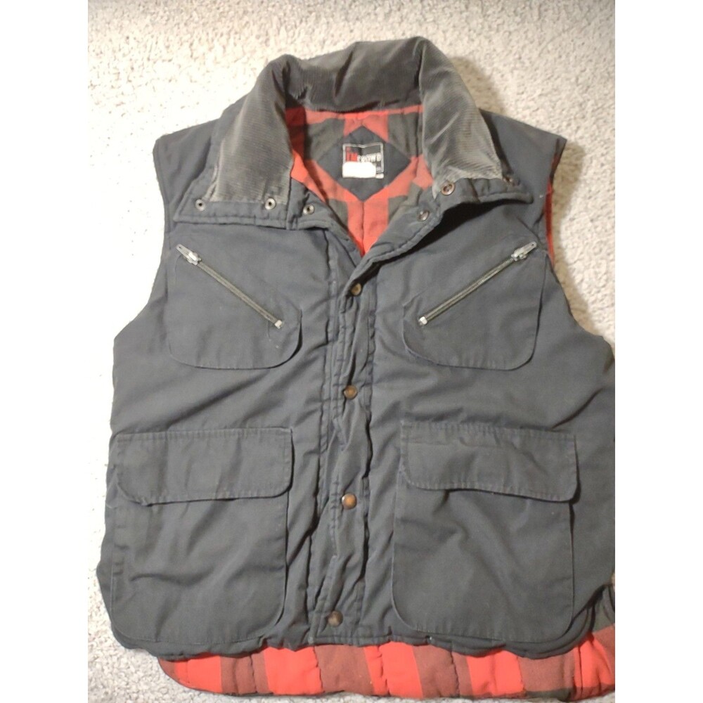 Vintage In Crowd Mens M Utility Vest Tactical Hunting Fishing Hiking Outdoor